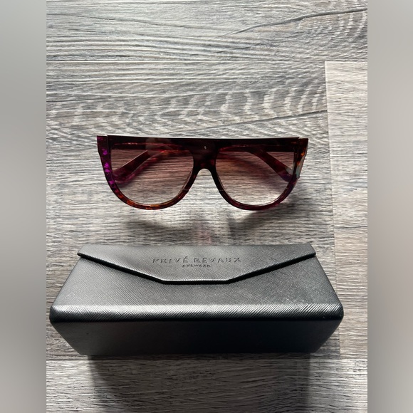 NWOT PRIVÉ REVAUX ICON Collection "The Coco" Handcrafted Oversized Sunglasses - Picture 2 of 4